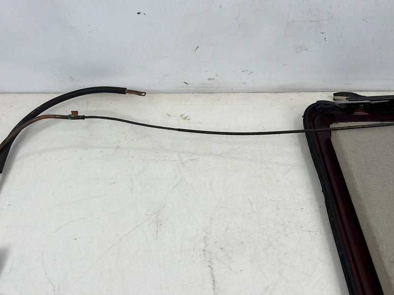 1984-1993 BMW 318i E30 Sunroof Sun Moon Roof Assembly Burgundy OEM #6734EM