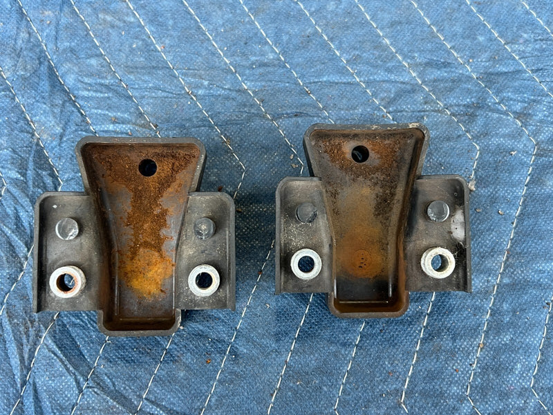 1983-1985 Porsche 944 Rear Hatch Trunk Right Left Sill Drain Pair OEM #2564EM