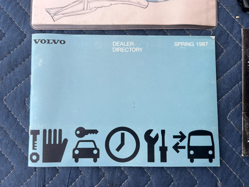 1988  Volvo 240 244 245 Owner's User Manual Pamphlet Booklet OEM #4039EM