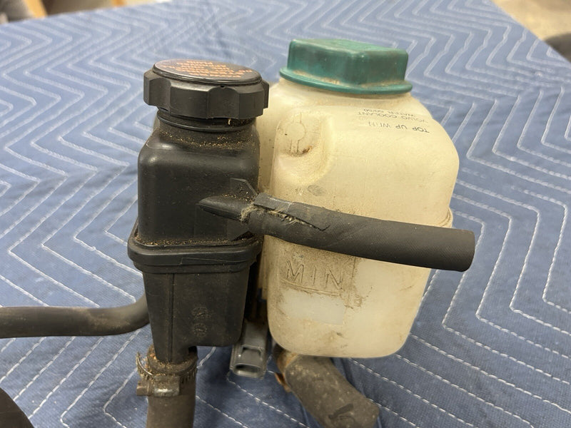 1998-2000 Volvo V70 S70 C70 Coolant & Power Steering Reservoir Jug OEM #3918E