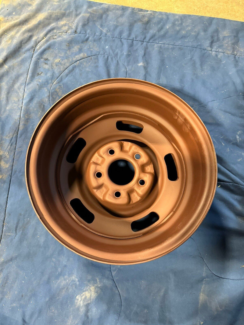 1969 Corvette C3 Staggered 15x7 15x8 Rally Wheel Set Of 4 Dated OEM #4382E
