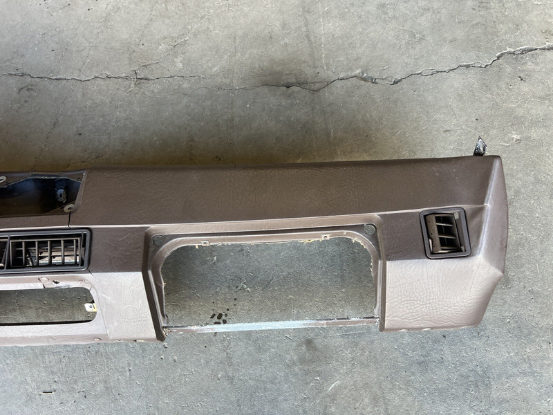 1983-1985 Porsche 944 Front Dashboard Dash Assembly Brown Surround OEM #2016EM
