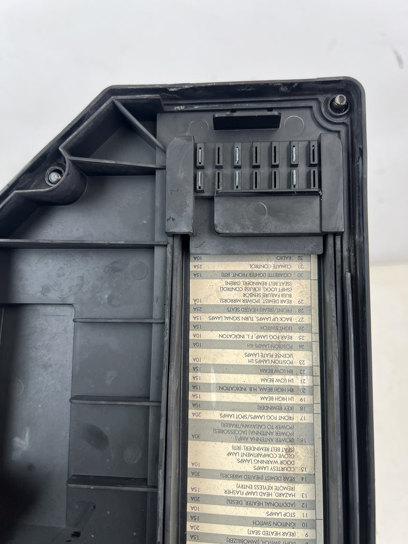 1998-2000 Volvo S70 V70 XC Engine Bay Fuse Box Cover Lid 3515122 OEM #6835EM