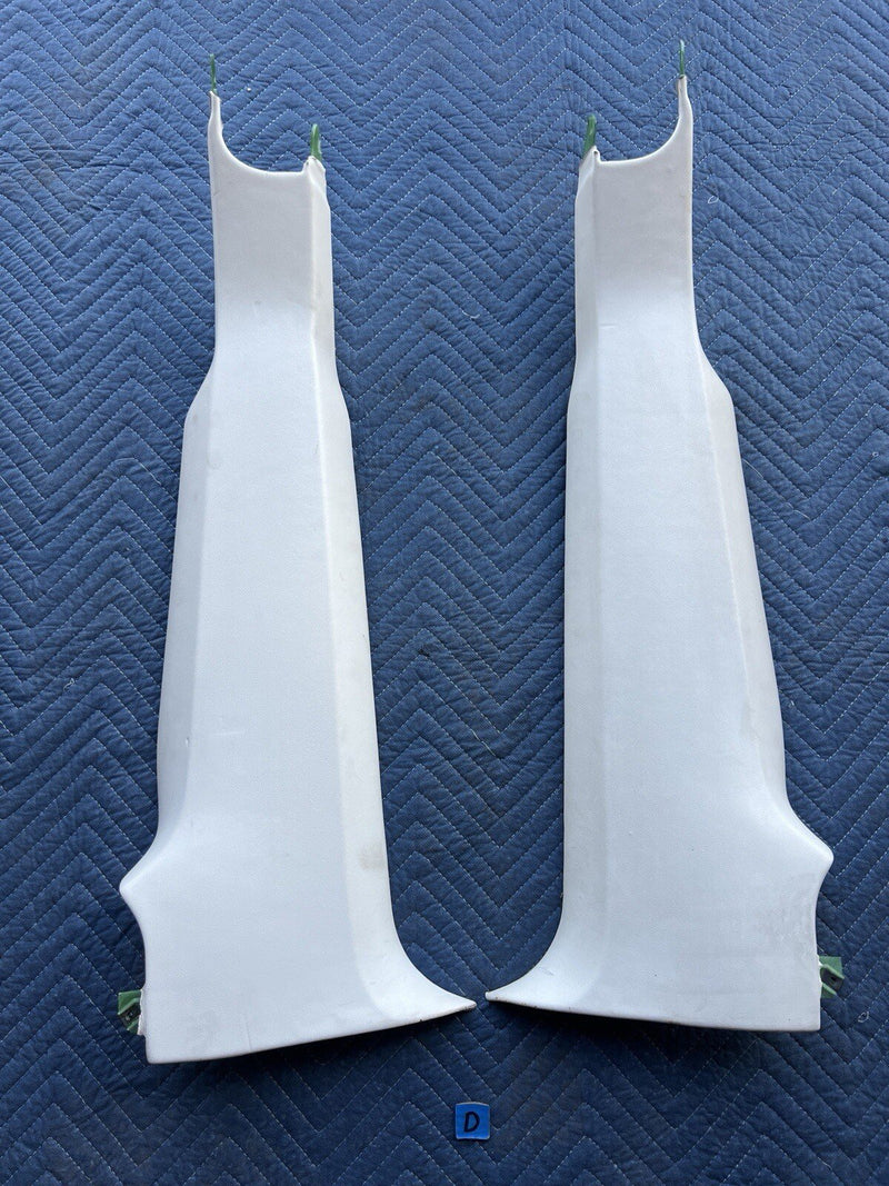 1980-1985 Cadillac Seville B Pillar Trim Cover White 20109753 OEM #3329M