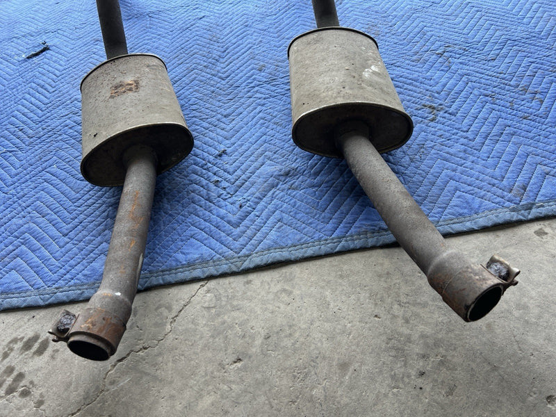 1998-2003 Jaguar XJR XJ8 X308 4.0L Resonator & Muffler Set w/Pipes OEM #4745E