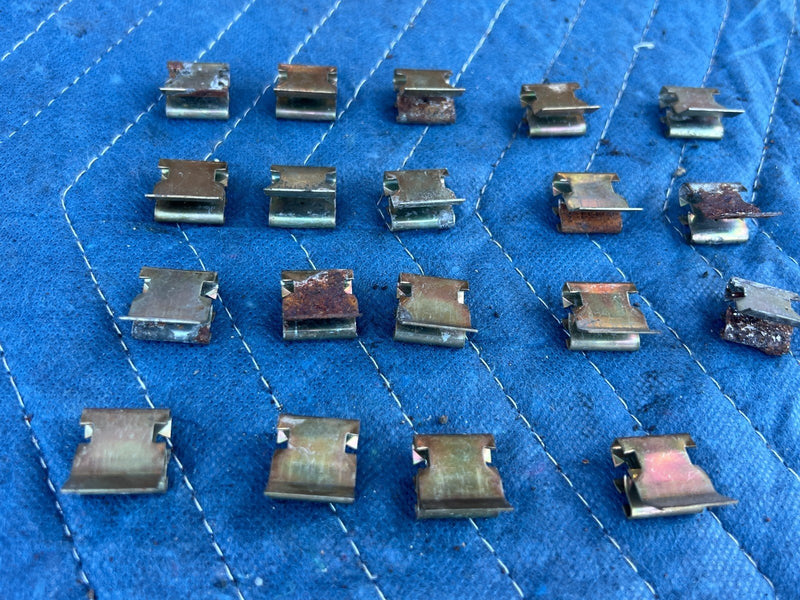 1986-1993 Volvo 240 244 245 Interior Carpet Mounting Clip Hardware OEM #4195EM