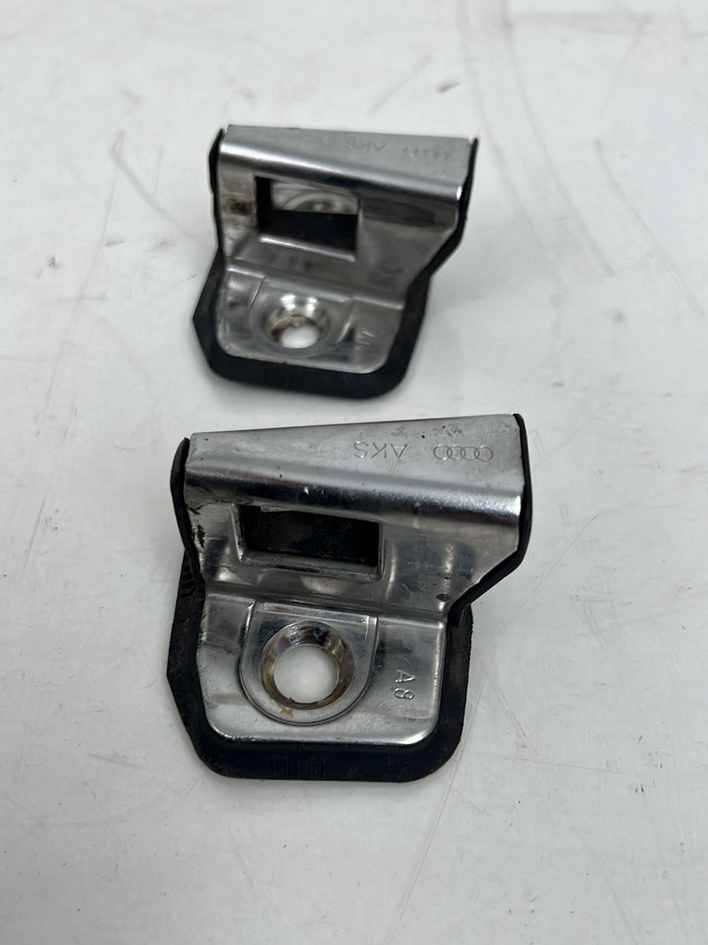 1996-2003 Audi S8 D2 A8 Door Striker Catch Plate Set of 4 w/ Hardware OE #6547EM