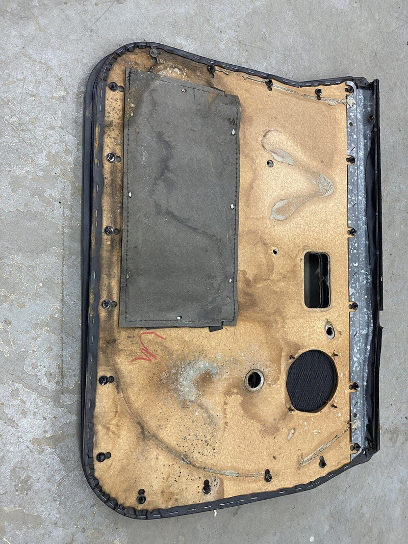 1969-1974 Volvo 144 145 Black Door Card Set of 4 Late Model Trim OEM #2473EJ