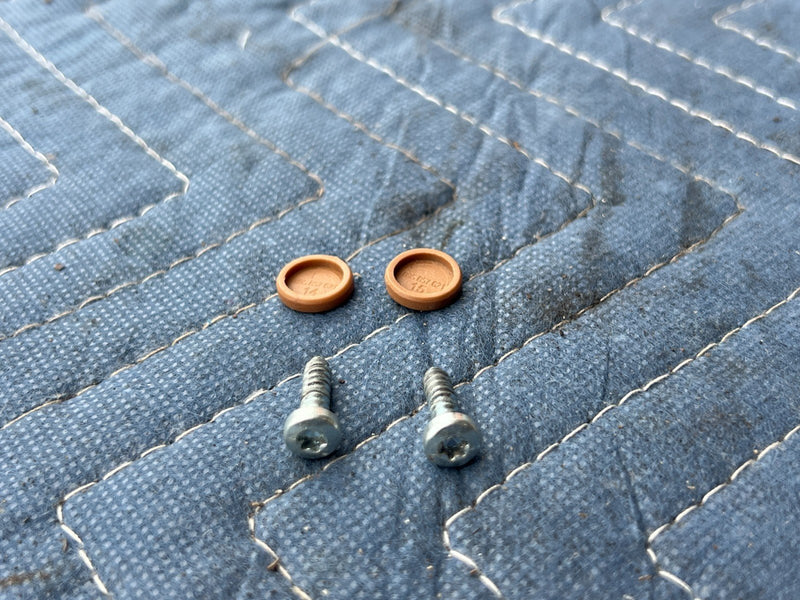 2005-2011 Audi A6 Sun Shade Visor Retainer Hardware Screws OEM #3538EM