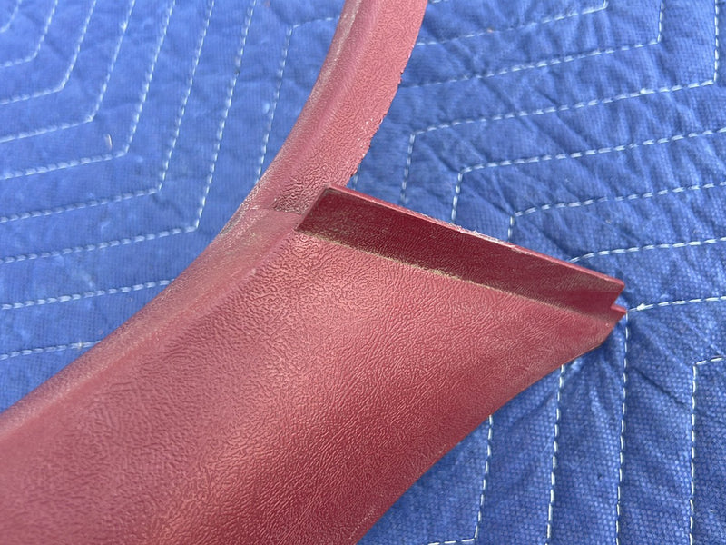 1988-1994 Chevrolet Silverado GMC C/K RH A Pillar Trim Red Burgundy OEM #5147EM