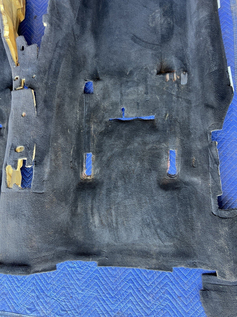 1998-2003 Jaguar XJR XJ8 X308 Sedan Molded Carpet Set Black Front & Rear #4673E