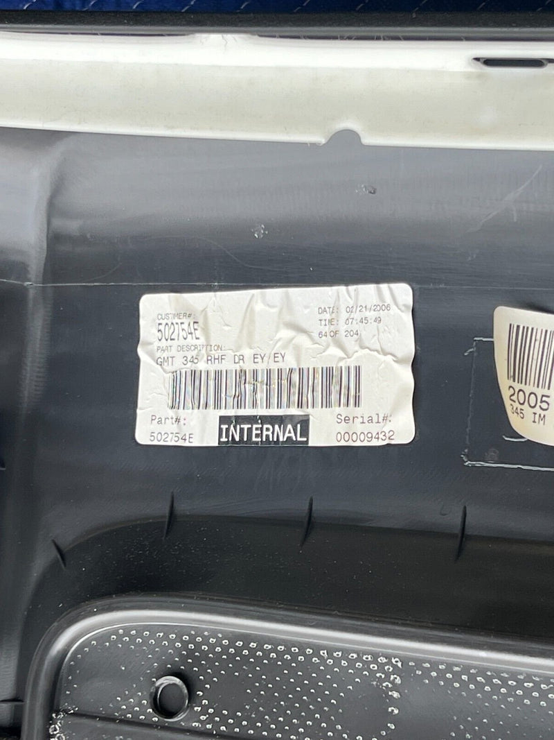 2006-2010 Hummer H3 Left Right Front Rear Door Card Full Set of 4 OEM#1396EM