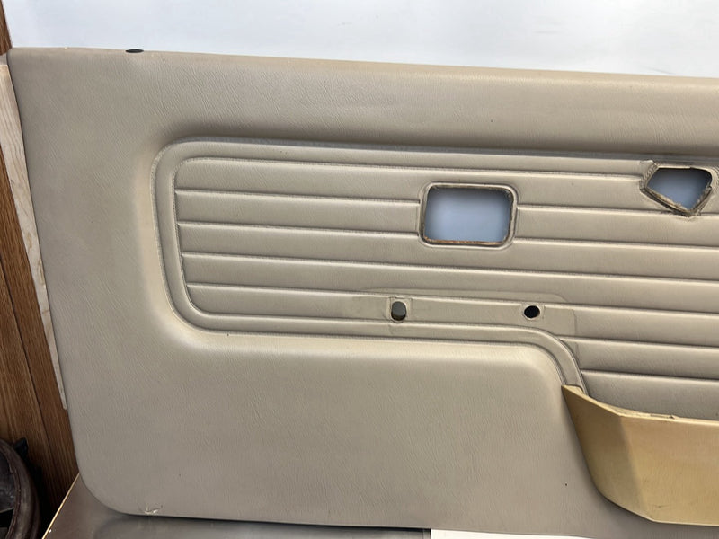 BMW 325i 318i E30 Beige Interior Door Card Panel Trim Set of 4 OEM #5538EM