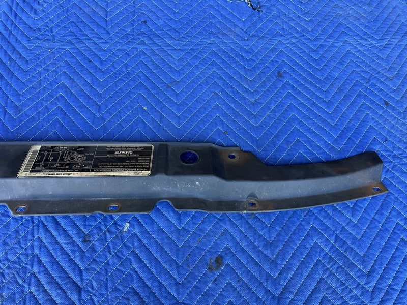 1998-2003 Jaguar XJR XJ8 X308 Front Core Support To Radiator Trim OEM #4656E