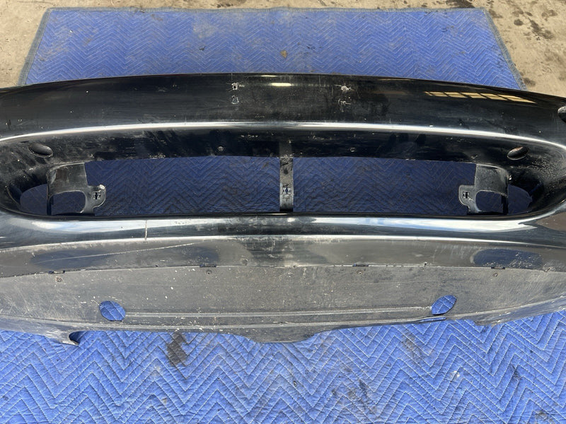1998-2003 Jaguar XJR XJ8 X308 Front Bumper Cover Black w/Chrome Trim OEM #4801E