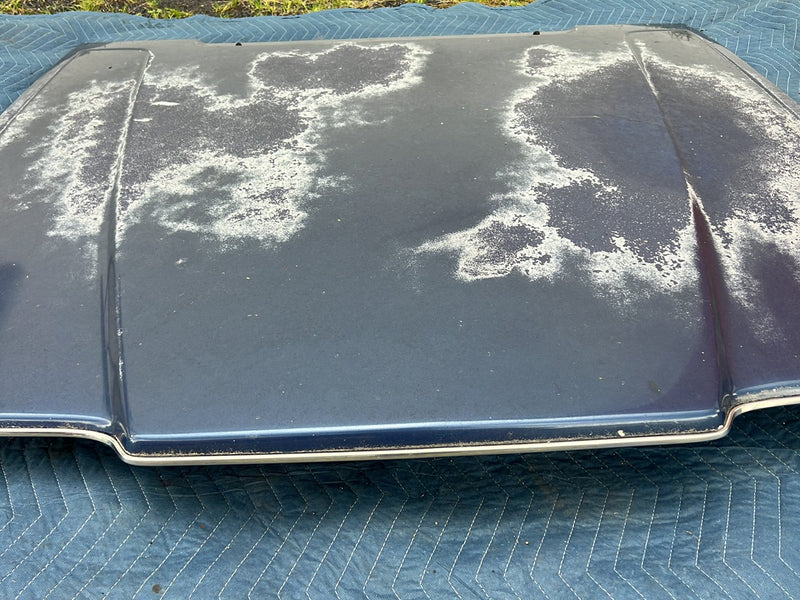 1975-1980 Volvo 244 240 Engine Bonnet Hood Panel Blue OEM #5435EM
