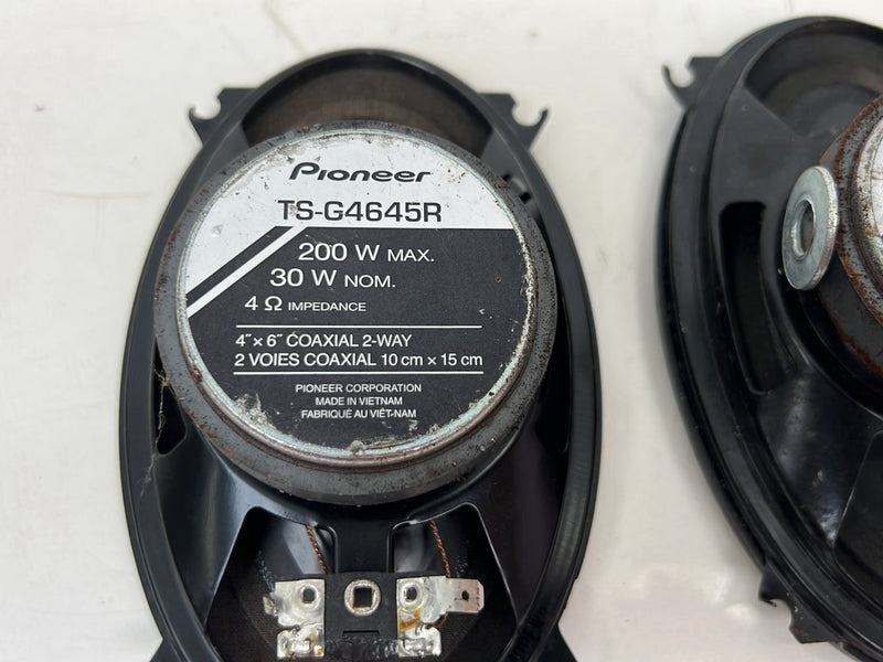 1983-1985 Porsche 944 Pioneer Speaker Set TS-G4645R OEM #5564EM