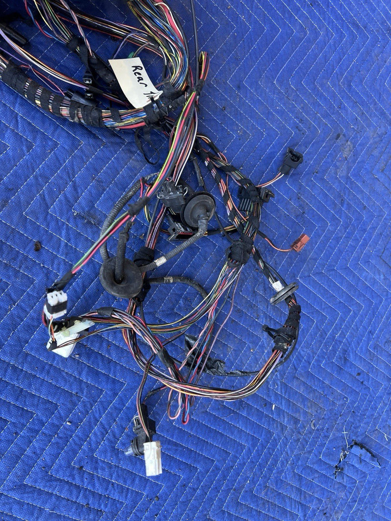 1998-2003 Jaguar XJR XJ8 X308 Rear Trunk Wiring Harness & Fuse Box OEM #4669E