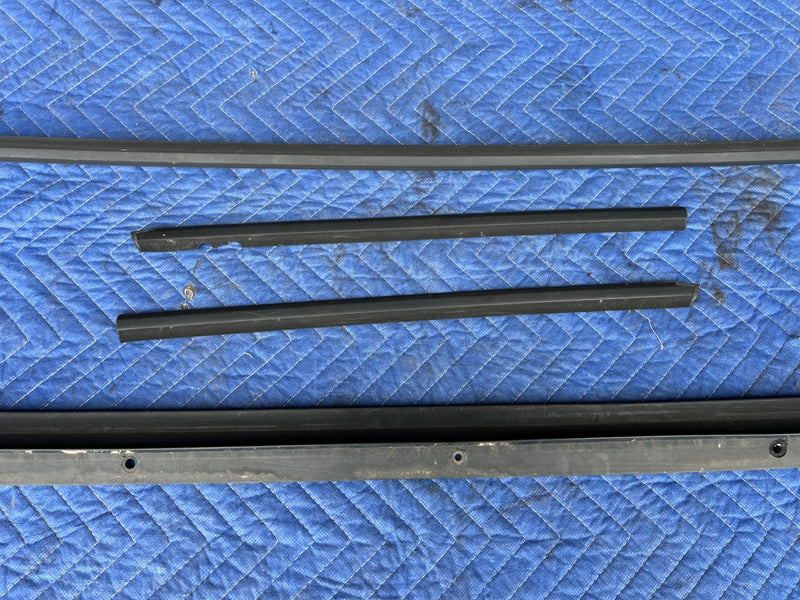 1989-1995 Volvo 740 940 Sedan Exterior Rear Window Molding Trim OEM #3816EM