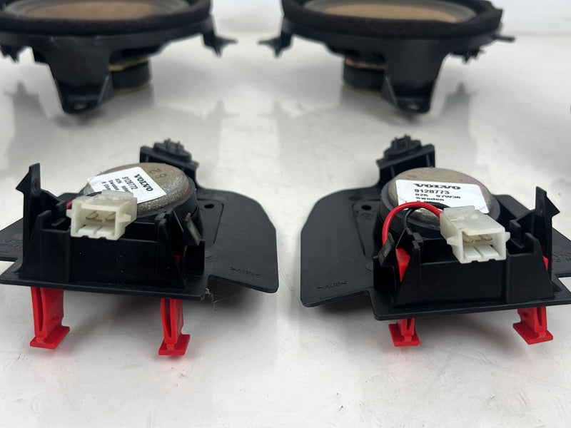 1998-2000 Volvo V70 Front Rear Left & Right Door Speaker Tweeter Set OEM