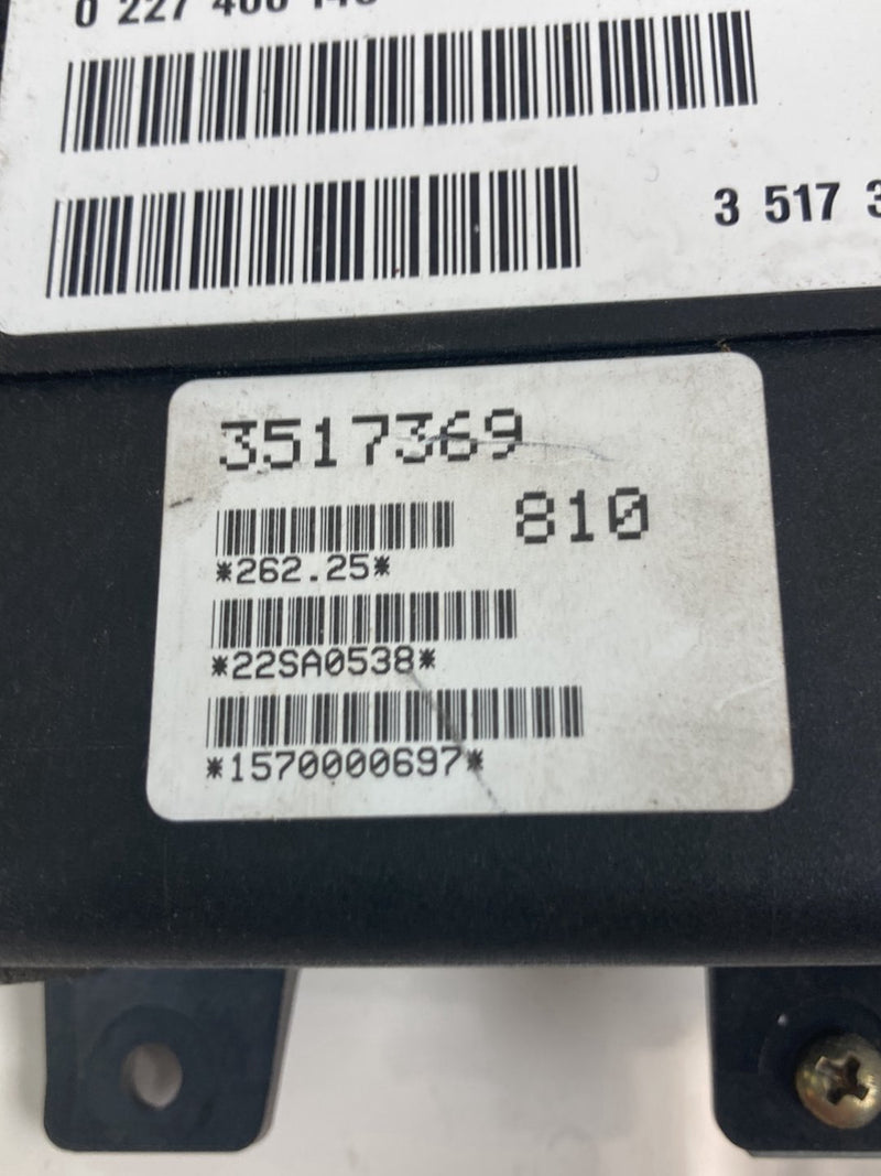 1992 Volvo 940 944 - Ignition Control Module EZK PN: 0227400148 3517369