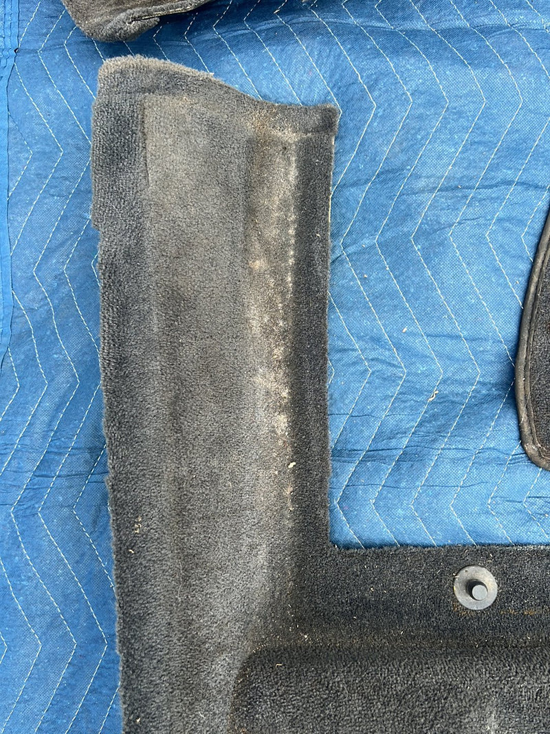 1996-2003 Audi S8 D2 A8 Front Rear Left Right Molded Carpet Set Gray OEM #6480EM