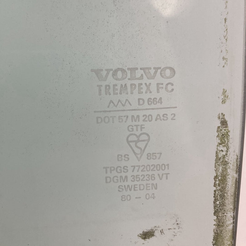 1975-1980 Volvo 244 Window Glass Front Left Driver 77202001 OEM #4898M