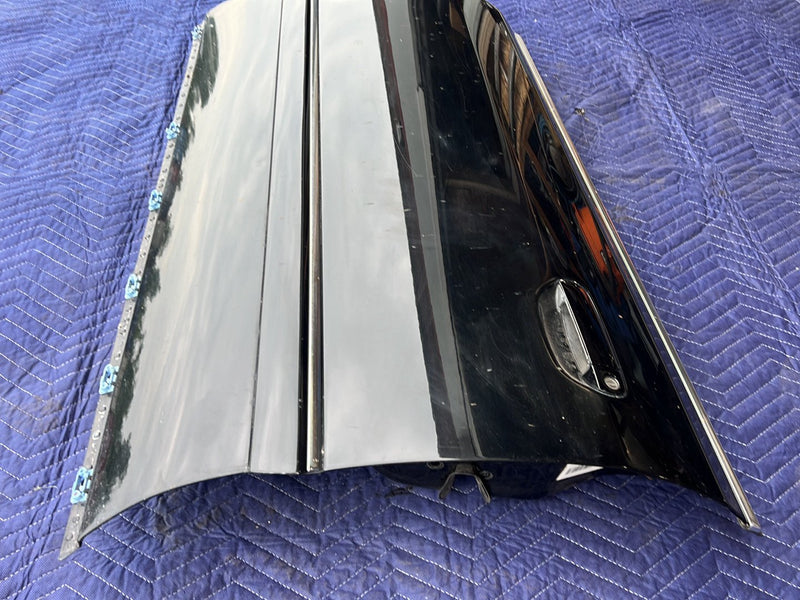 1996-2003 Audi S8 D2 A8 Front Driver Left Door Panel Shell Brilliant Black OEM #6386EM
