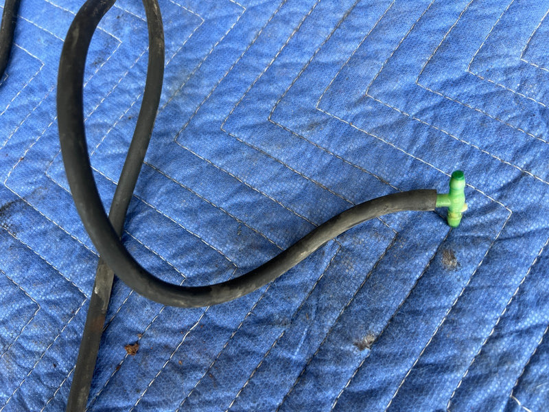 1989-1995 Volvo 740 940 Sedan Front Washer Jug to Hood Fluid Hose OEM #3814EM