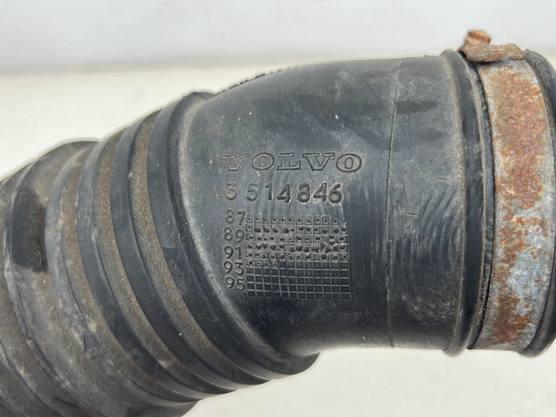 1990-1992 Volvo 740 745 940 Fresh Air Intake Hose Duct Tube 3514846 OEM #5882EM