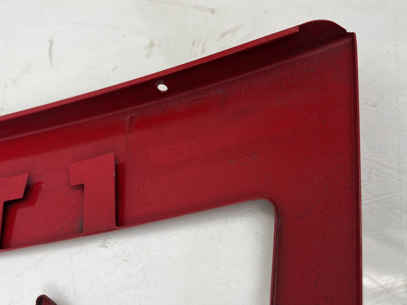 1993-1997 Volvo 850 Wagon Exterior Rear Side Window Trim Pair Red OEM