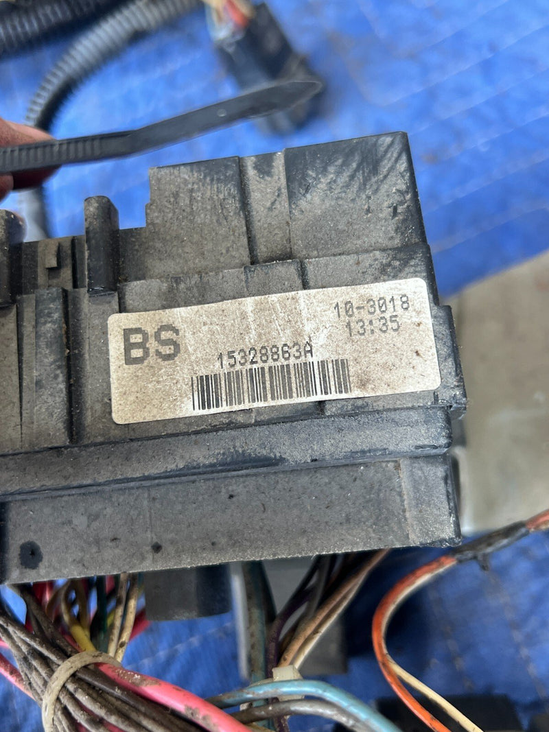 1999-2002 Chevy Silverado GM Fuse Box to Dashboard Wiring Harness OEM #1850CN
