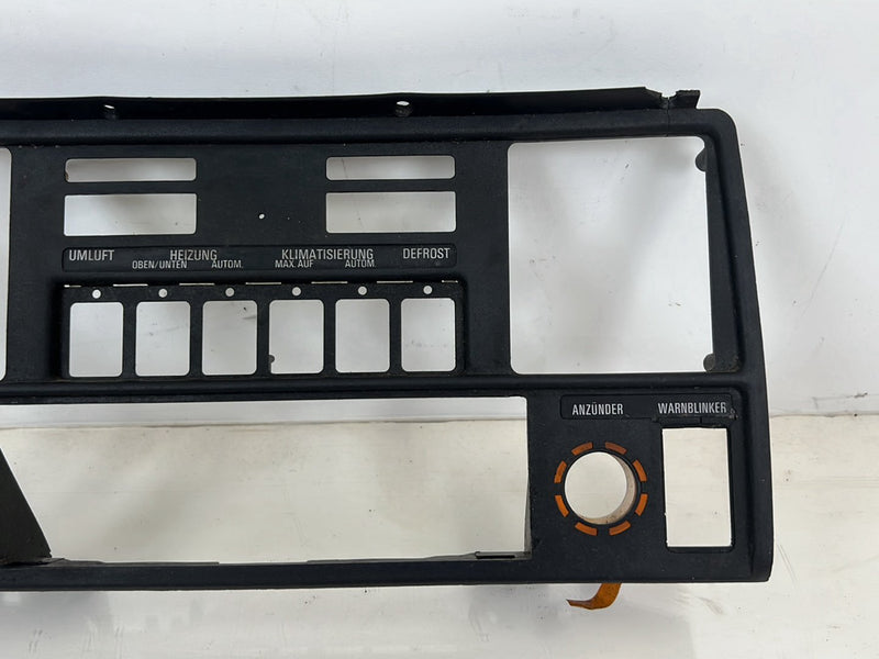 1980-1987 BMW E23 7 Series A/C Heat HVAC Climate Control Trim Panel OEM #5632EM