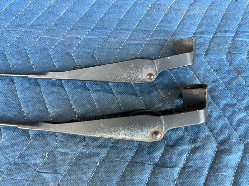 1983-1985 Porsche 944 Front Right & Left Windshield Wiper Arm Pair OEM #2458EM