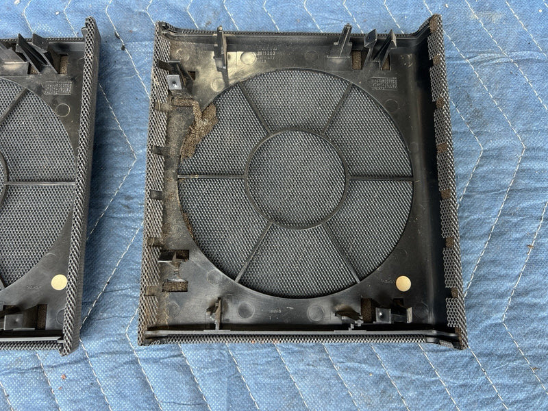 1993-1997 Volvo 850 850R Rear Door Speaker Cover Grilles Left & Right OEM #4541E