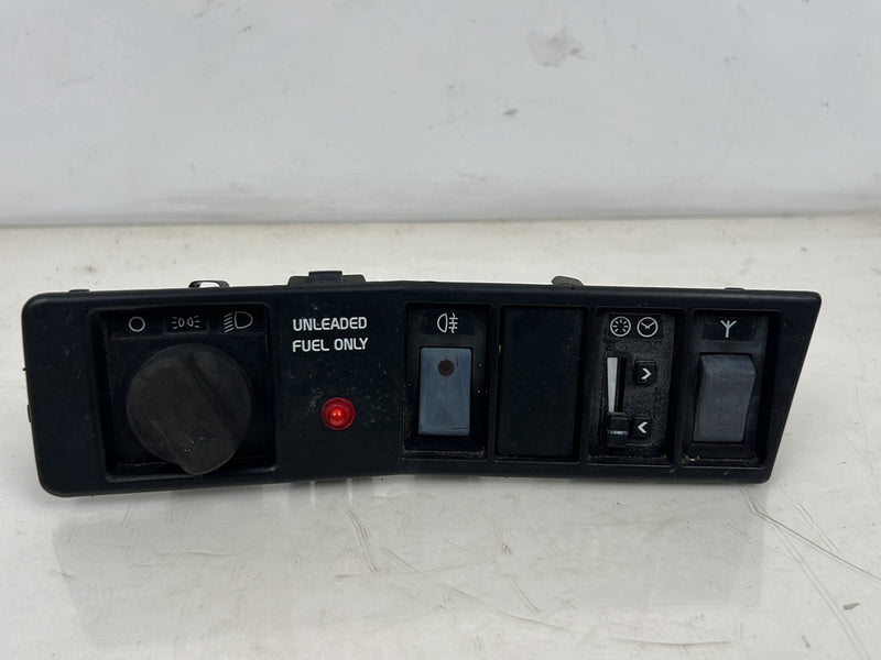 1990-1992 Volvo 740 745 940 Dash Headlight Dimmer Fog Switch Panel OEM #5862EM