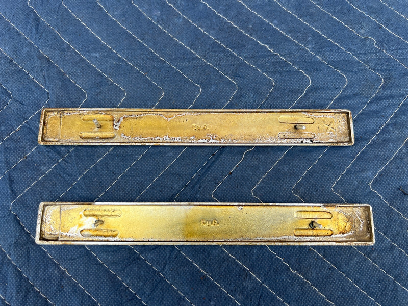 1967-1974 Volvo 140 142 Coupe Exterior Rear Trunk Emblem Badge Set OEM #4871EM