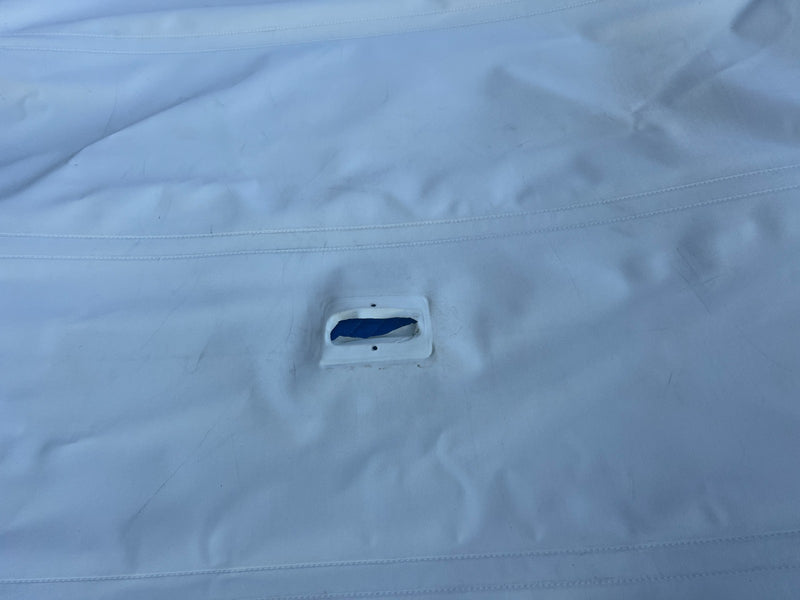 1967-1974 Volvo 140 142 Coupe Complete Vinyl Overhead Headliner White OE #4892EM