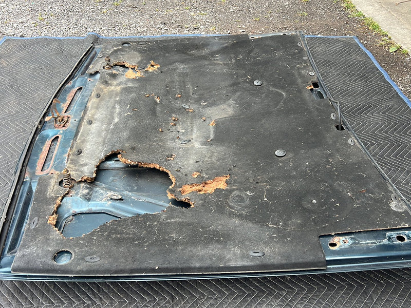 1990-1992 Volvo 740 745 940 Front Engine Bonnet Hood Panel Blue Green OE #6003EM