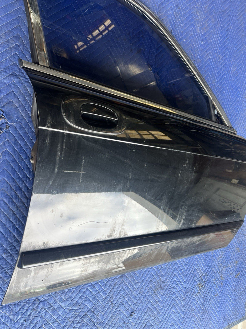 1998-2003 Jaguar XJR XJ X308 Passenger Right Front Door Black Sedan OEM #4756E
