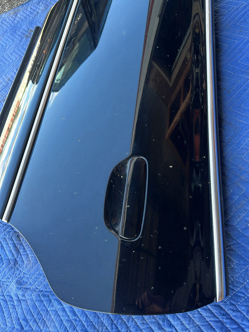 1996-2003 Audi S8 D2 A8 Rear Driver Left Door Shell Brilliant Black OEM #6426EM
