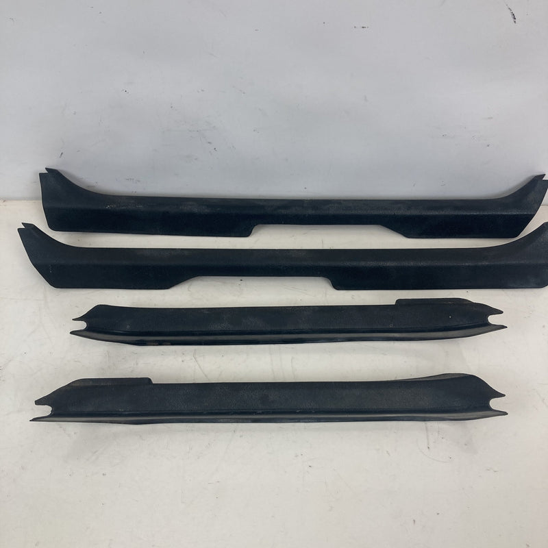 1981-1985 Volvo 240 245 Scuff Plate Set of 4 1202799 1202800 1202801 1202802 OEM