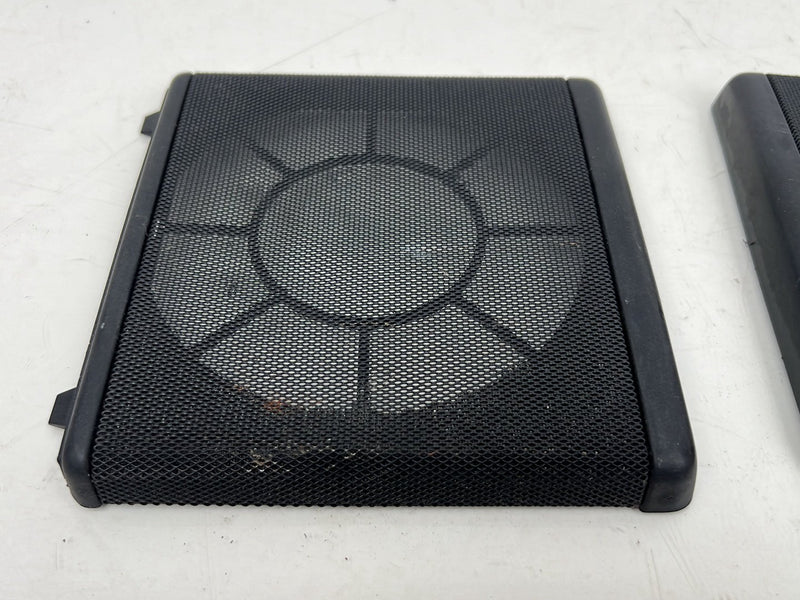 1990-1992 Volvo 740 745 940 Speaker Grille Trim Pair Black 17637 OEM #5889EM