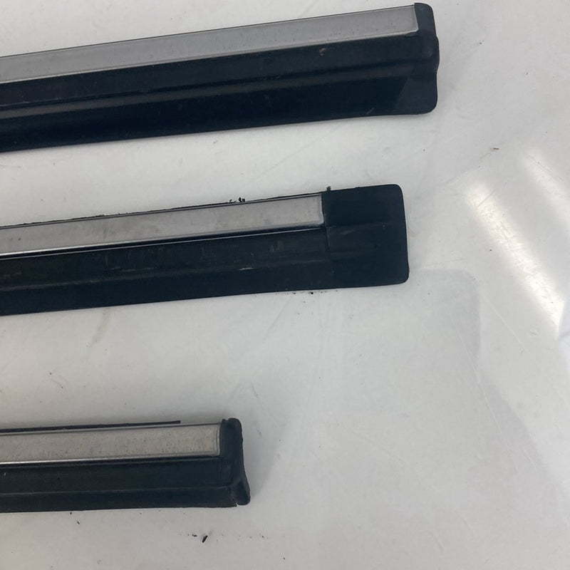 1975-1980 Volvo 244 Belt Line Door Trim Left Right Front 3 Pcs OEM #4901M