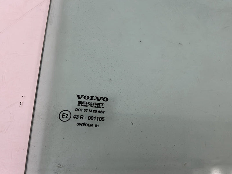 1986-1993 Volvo 240 244 Front Passenger Right Window Glass 43R-001105 OEM #5581EM