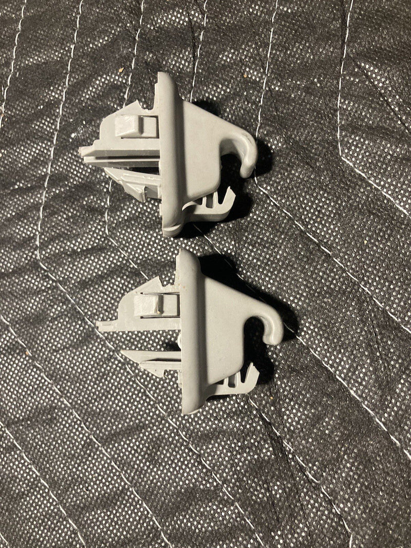 2005 2006 2007 Volvo S60R S60 V70R Interior Sun Visor Clip Hooks Pair OEM #1433M