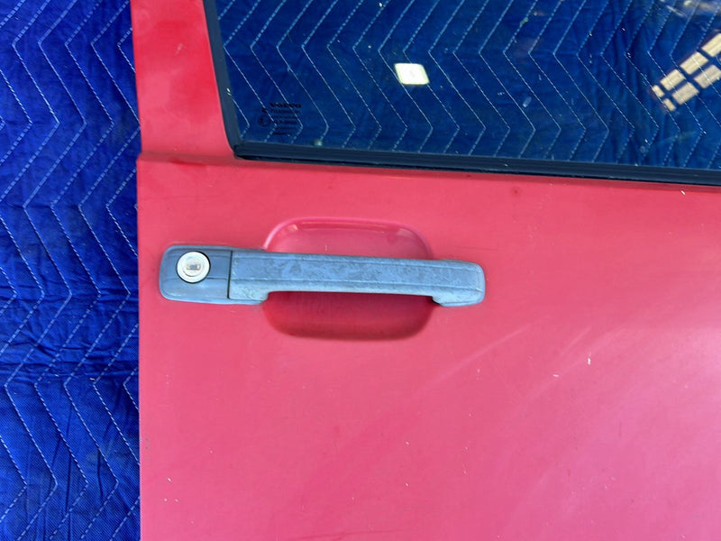 1993-1997 Volvo 850 Front Passenger Right RH Door Assembly Red OEM
