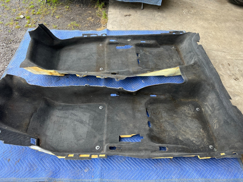 2005-2011 Audi A6 Complete Black Molded Carpet Set Front Rear LH RH OEM #3396EM