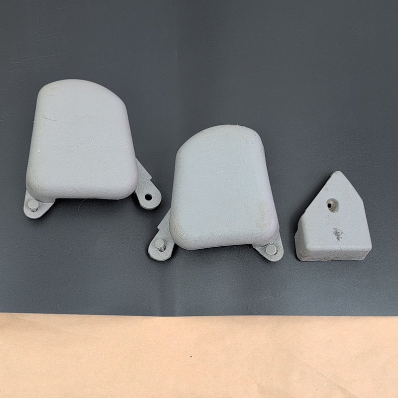 1995-1998 Chevy Silverado 1500 Seat Belt Trim LH RH Rear Cab 64182 64183 OEM