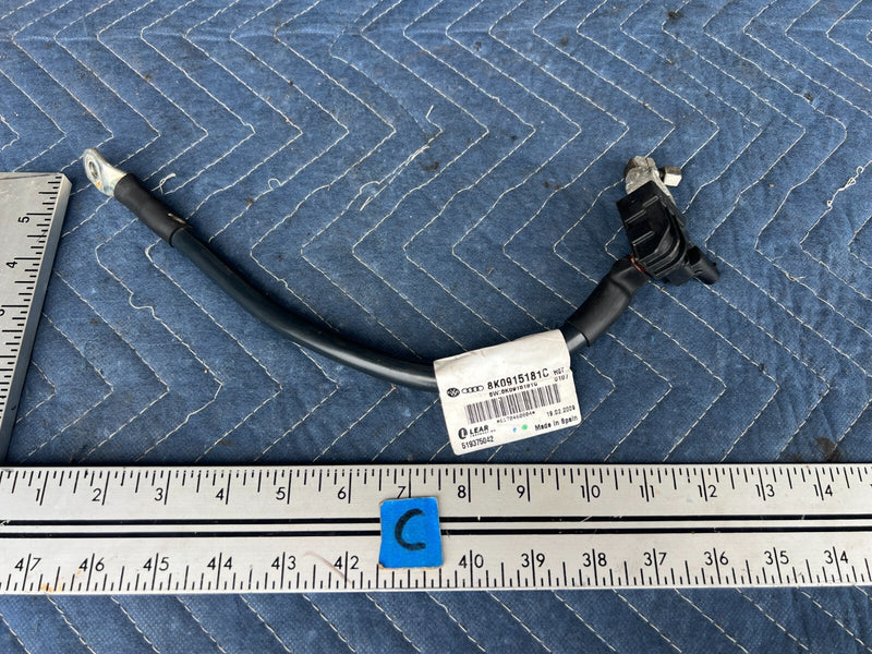 2005-2011 Audi A6 Negative Battery Terminal Cable 8KO 915 181 C OEM #60ZJ